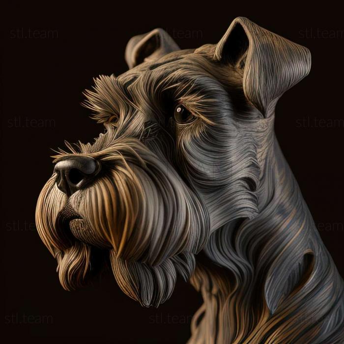 Zwergschnauzer dog